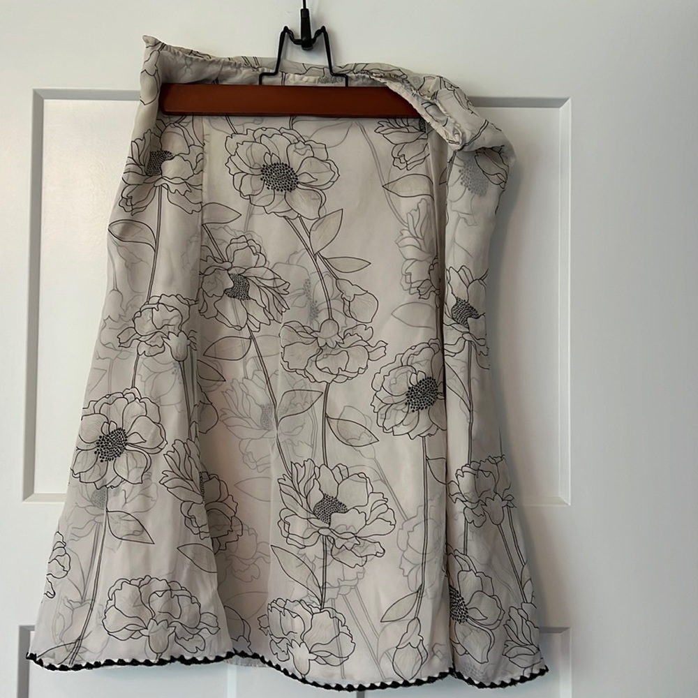 WHBM silk skirt